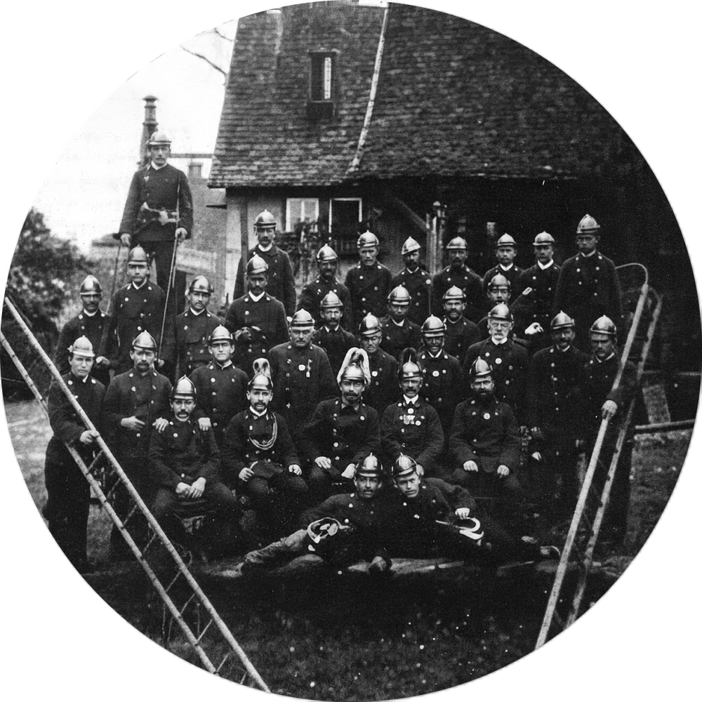 Mannschaftsfoto aus den früheren Jahren